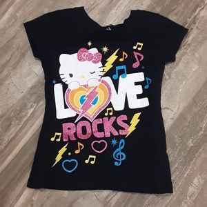 Hello Kitty size 4 5 Love Rocks top